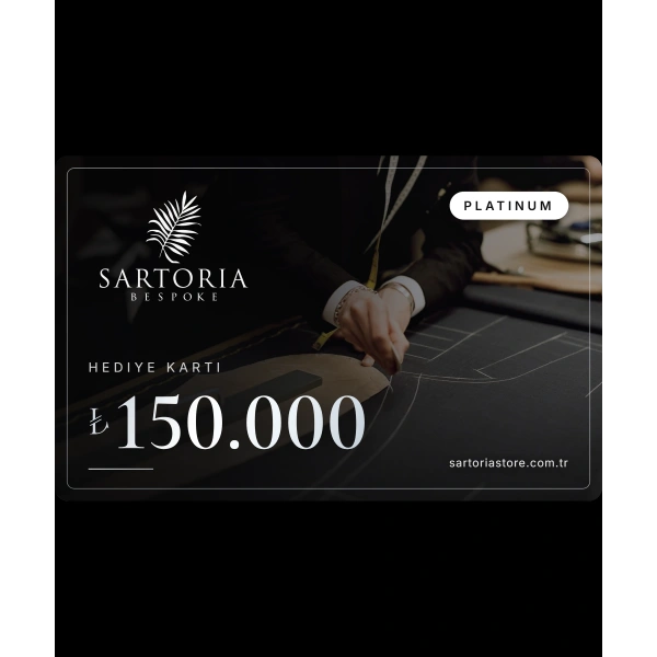 Sartoria Hediye Kartı — Platinum