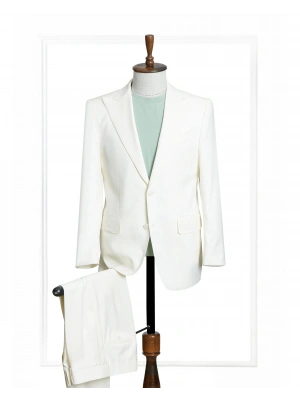 TORER Beyaz Takım Elbise