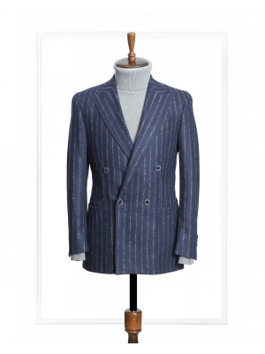 MELADA Lacivert Gri Ceket