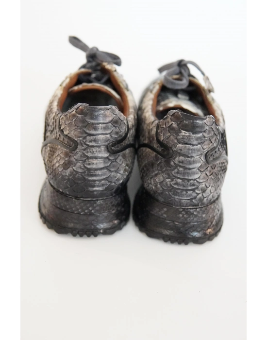 Hakiki Piton Derisi Casual El Yapımı Ayakkabı