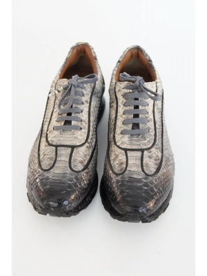 Hakiki Piton Derisi Casual El Yapımı Ayakkabı