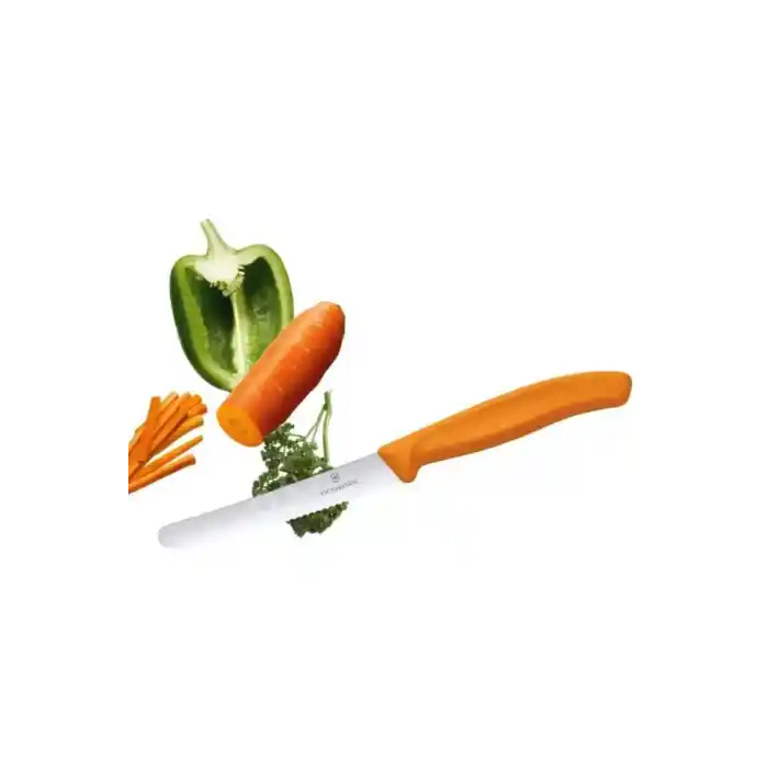 3 lü Turuncu Küt Bıçak Set 6.7836.L119 11 cm.