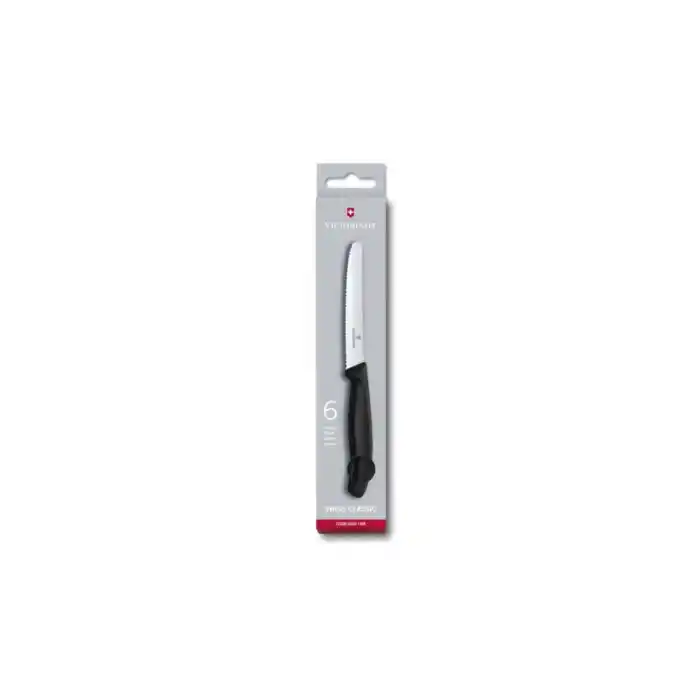 6.7833.6 6 lı 11 cm. Tırtıklı Bıçak Seti (Blisterli)