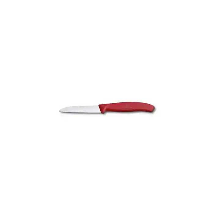 6.7401 8 cm. Düz Ağızlı Bıçak Kırmızı