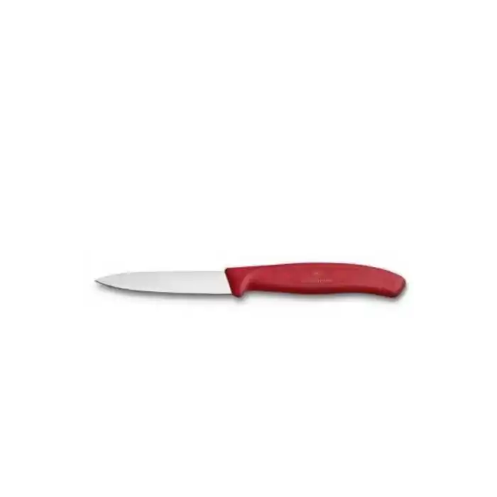 6.7601 8 cm. Düz Ağızlı Bıçak Kırmızı