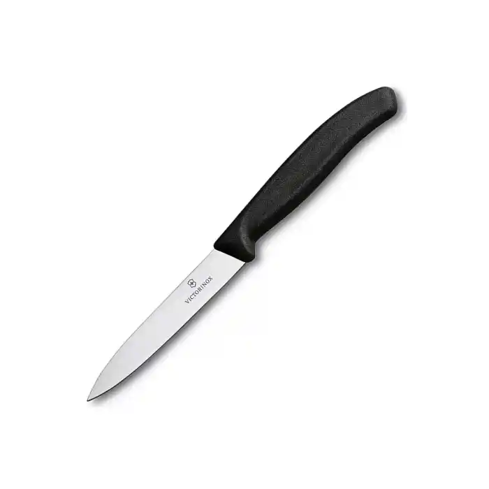 6.7603 8 cm. Düz Ağızlı Bıçak Siyah