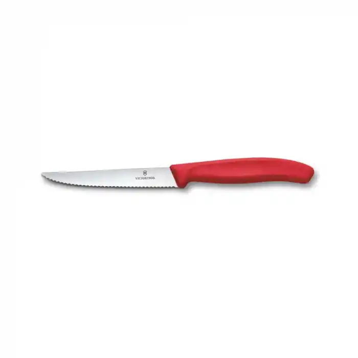 6.7231.C1 Swiss Classic 11cm Biftek & Pizza Bıçağı Kırmızı