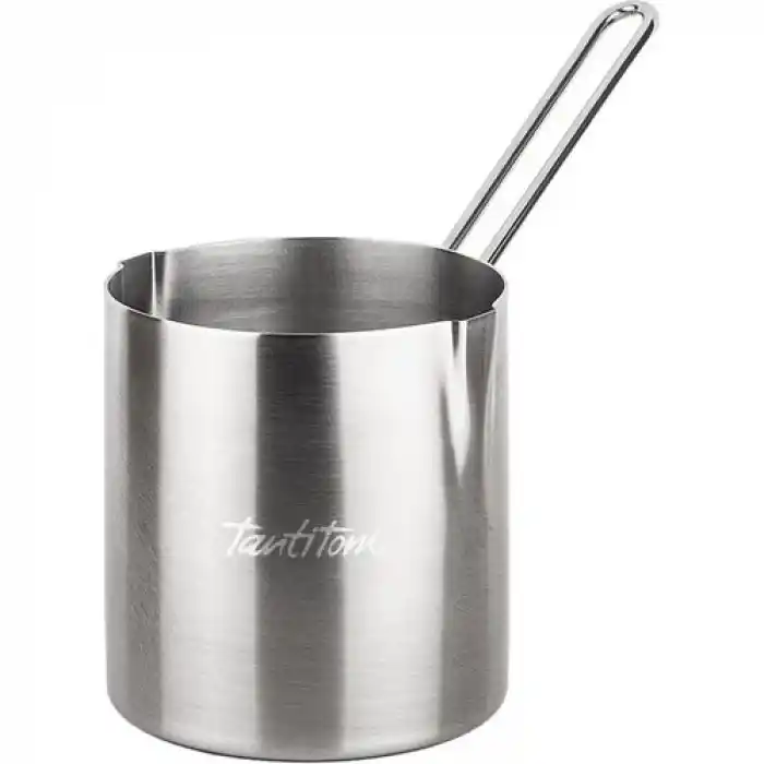 Paslanmaz Çelik Çift Ağızlı Silindir Cezve 1000 Ml.