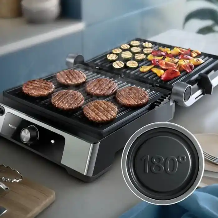 HD6301/90 2200W 5000 Serisi Izgara ve Tost Makinesi