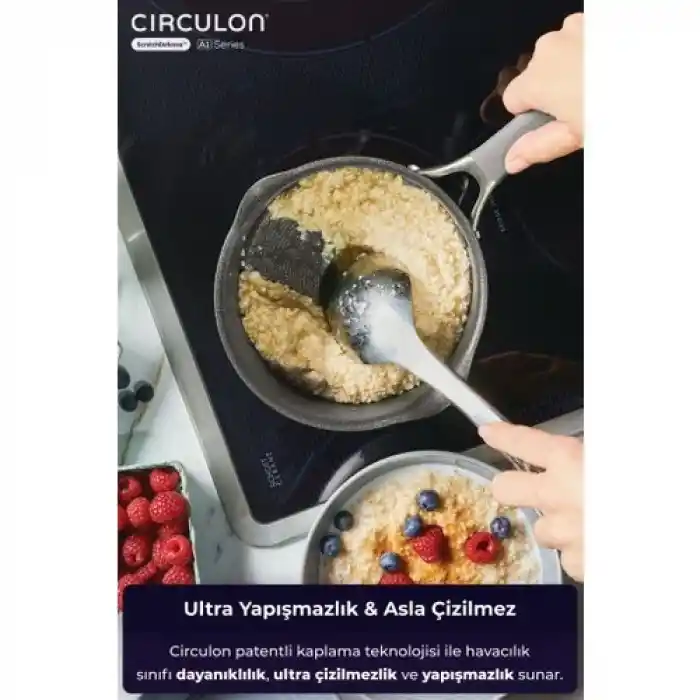 Circulon 16 cm Kapaklı Sos Tenceresi