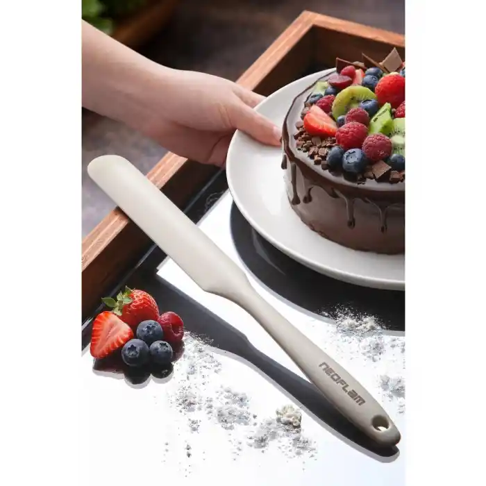 Si̇li̇kon Bej Pasta Spatulası