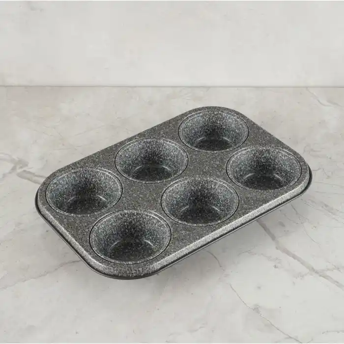 Doğal Granit Muffin Kalıbı 6 lı