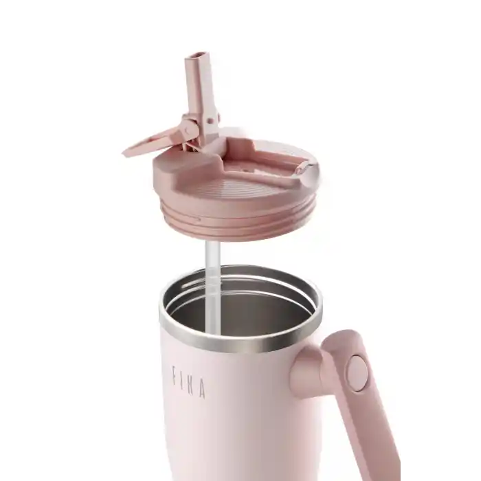 Fika Lumi Döner Kulplu Termos Pudra 1200 Ml