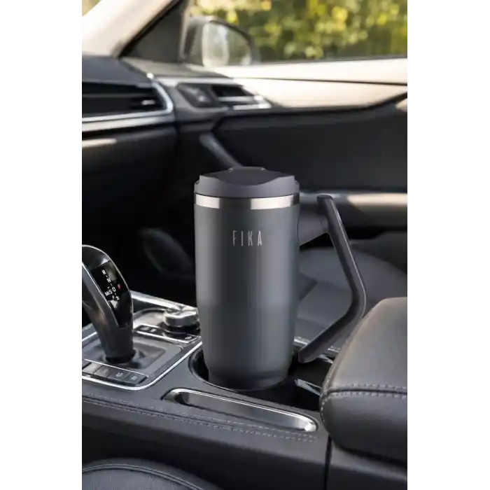 Fika Lumi Döner Kulplu Termos Antrasit 1200 Ml