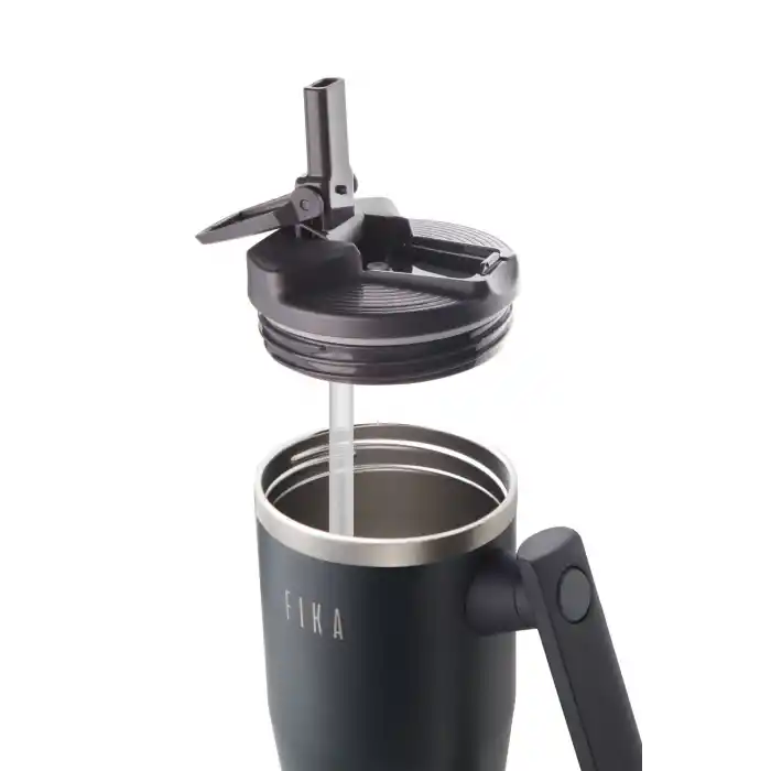 Fika Lumi Döner Kulplu Termos Antrasit 1200 Ml