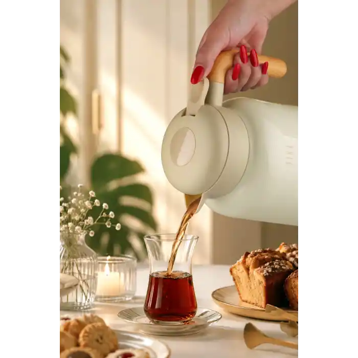 Fika Paeta Bej 1300 Ml Termos