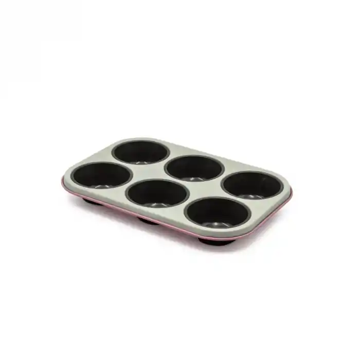 Koyu Pembe Muffin Kalıbı 6 lı