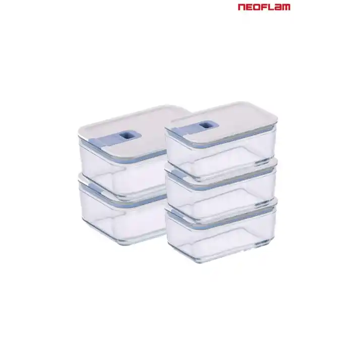 Perfect Seal Cam Saklama Seti 5 Parça