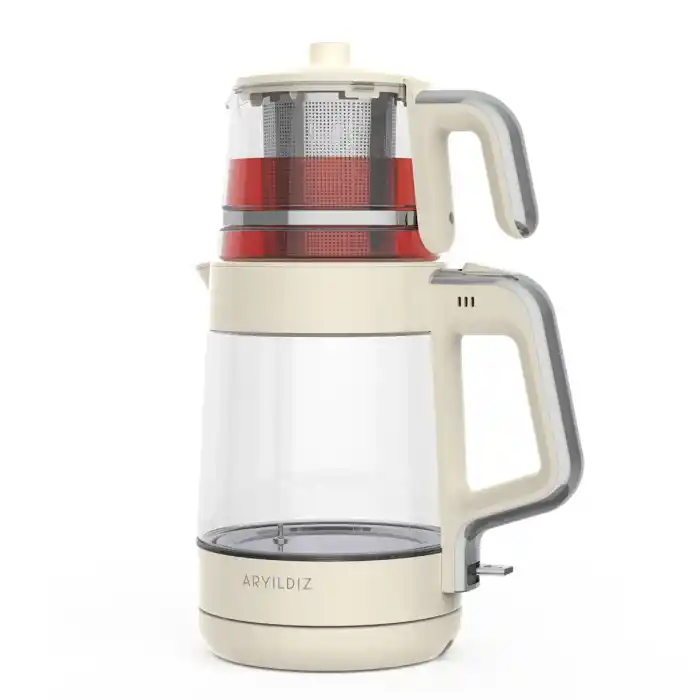Tea Glow Çay Makinesi Krem