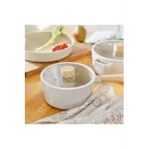 Fika Cam Kapaklı 18cm Sos Tenceresi
