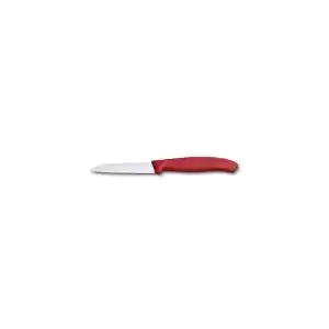 6.7401 8 cm. Düz Ağızlı Bıçak Kırmızı