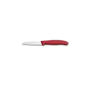 6.7431 8 cm. Tırtıklı Bıçak Kırmızı