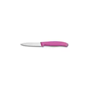 6.7606.L115 8 cm. Düz Ağızlı Bıçak Pembe