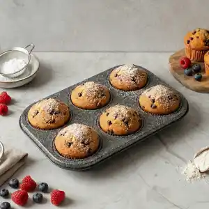 Doğal Granit Muffin Kalıbı 6 lı
