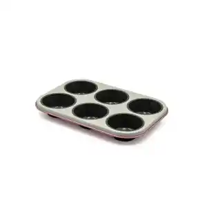 Koyu Pembe Muffin Kalıbı 6 lı