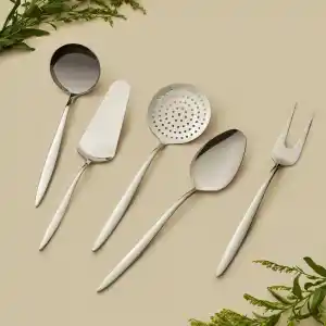 Mercury 5 Parça Çelik Servis Seti