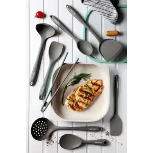 Si̇li̇kon Gri 8 Parça Servis Seti