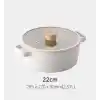 Fika Döküm Sığ Tencere 22 cm.