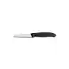6.7403 8 cm. Düz Ağızlı Bıçak Siyah