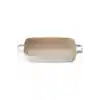 Fika Dikdörtgen Grill Tava 28 cm. Bej