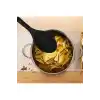 Burcummm Silikon Uzun Karıştırma Kaşığı Siyah