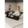 Bianka Bulaşık Sepeti Alüminyum Siyah