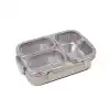 Bento Lunch Box 3 Bölmeli Bej