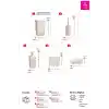 Biga 5 Parça Banyo Seti Bej