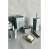 Biga 5 Parça Banyo Seti Gri