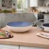 Colombus Crystal Wok Tava 28 cm.