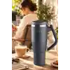 Fika Lumi Döner Kulplu Termos Antrasit 1200 Ml