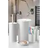 Flores 5 Parça Banyo Seti Beyaz