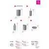 Flores 5 Parça Banyo Seti Gri