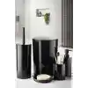 Flores 5 Parça Banyo Seti Siyah