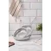 Kulplu Çelik Süzgeç Kevgir 26 Cm.