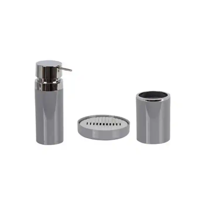 Lenox 3 pr. Banyo Takımı Seti Gri