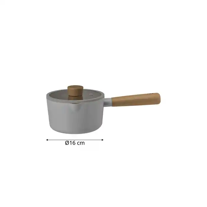Fika Süt Tavası 16 cm. Gri