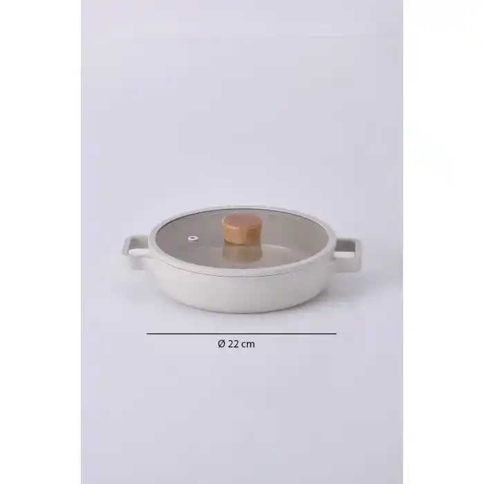 Fika Sahan 22 cm. Bej