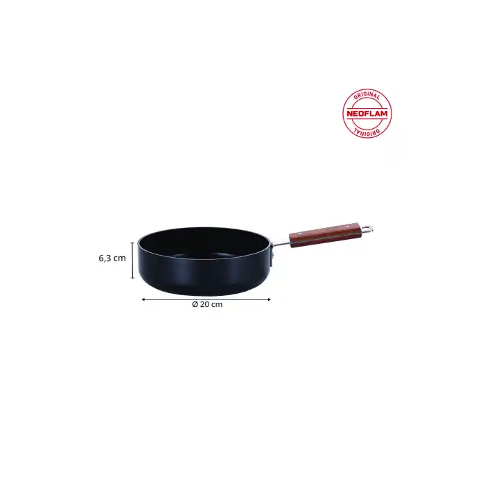 Bien Siyah Wok Tava 20 cm.