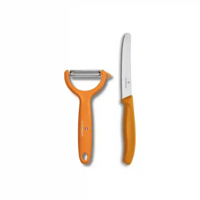 Turuncu Sapan Soyacak ve 11 cm. Bıçak